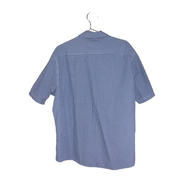 Croft & Barrow Blue Plaid Button-Up Shirt - Size XL - Picture 2 of 7